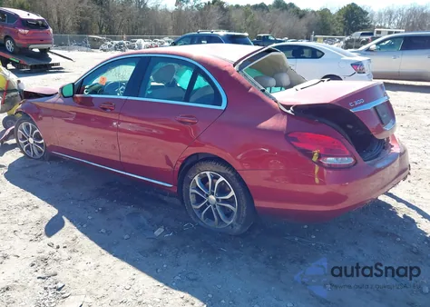 2016 Mercedes-Benz C 300 from USA, damaged, VIN 55SWF4JB1GU112140